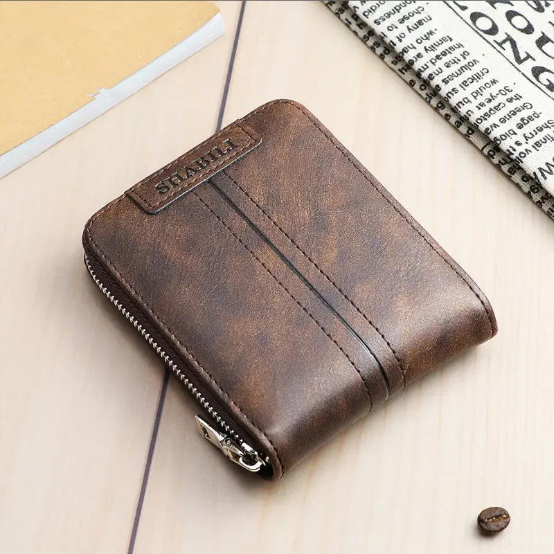 Fashion Men'S Short Wallet