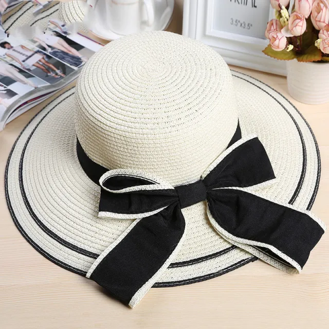 Women s Sun Protection Hat Big Brim Beach Hat White - Shop at LoveMi