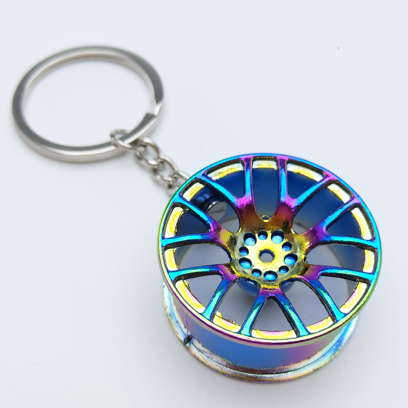 Car Tire Keychain 4