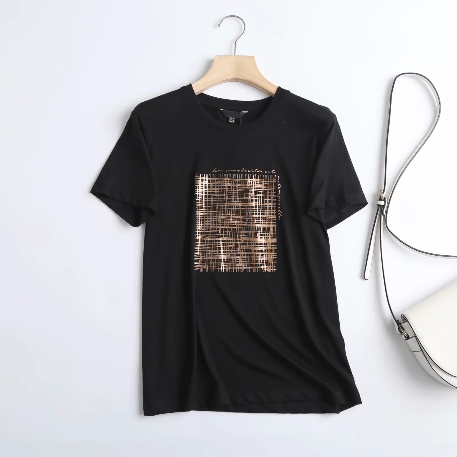 Summer New Cotton Short-Sleeved T-Shirt