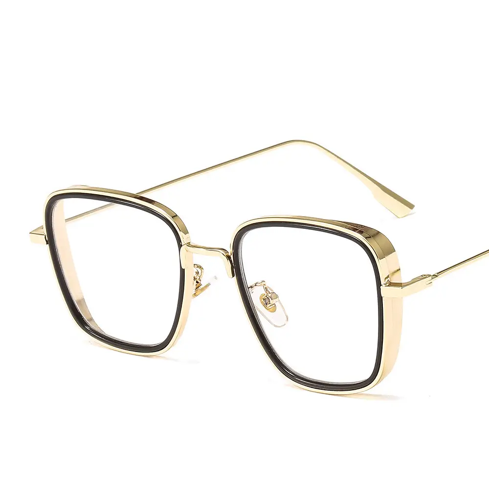 India Explosive Kabir Singh Kabirsingh Same Paragraph Square Punk Sunglasses Metal Sunglasses 2508