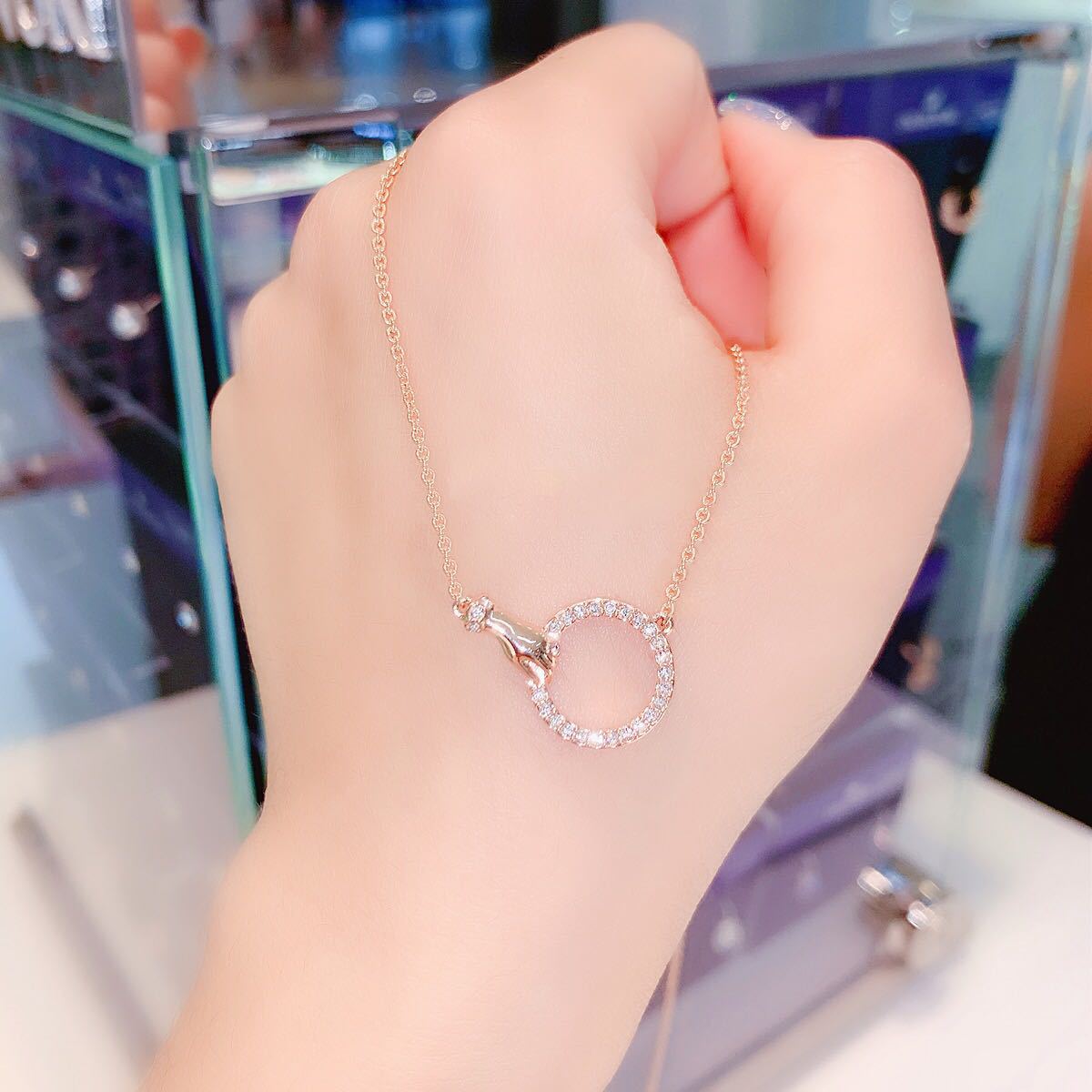 Fashionable Temperament Joker Round Clavicle Chain Woman