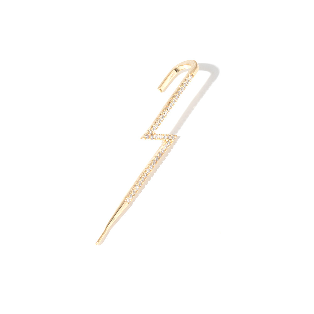 Zircon Lightning Ear Clip Ear Hook