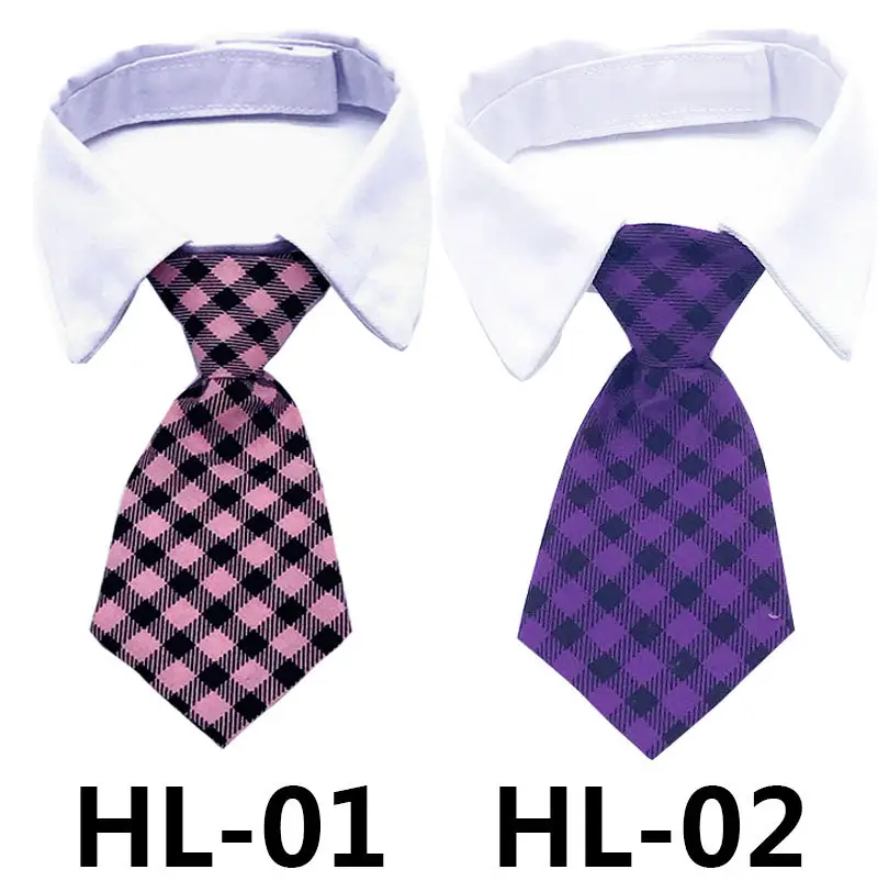 Pet Tie Print Cat And Dog