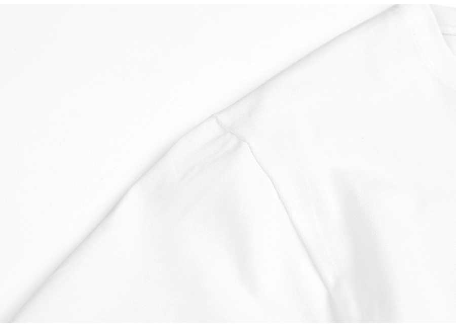 Men's Cotton White T-shirt Causality T-shirt Top