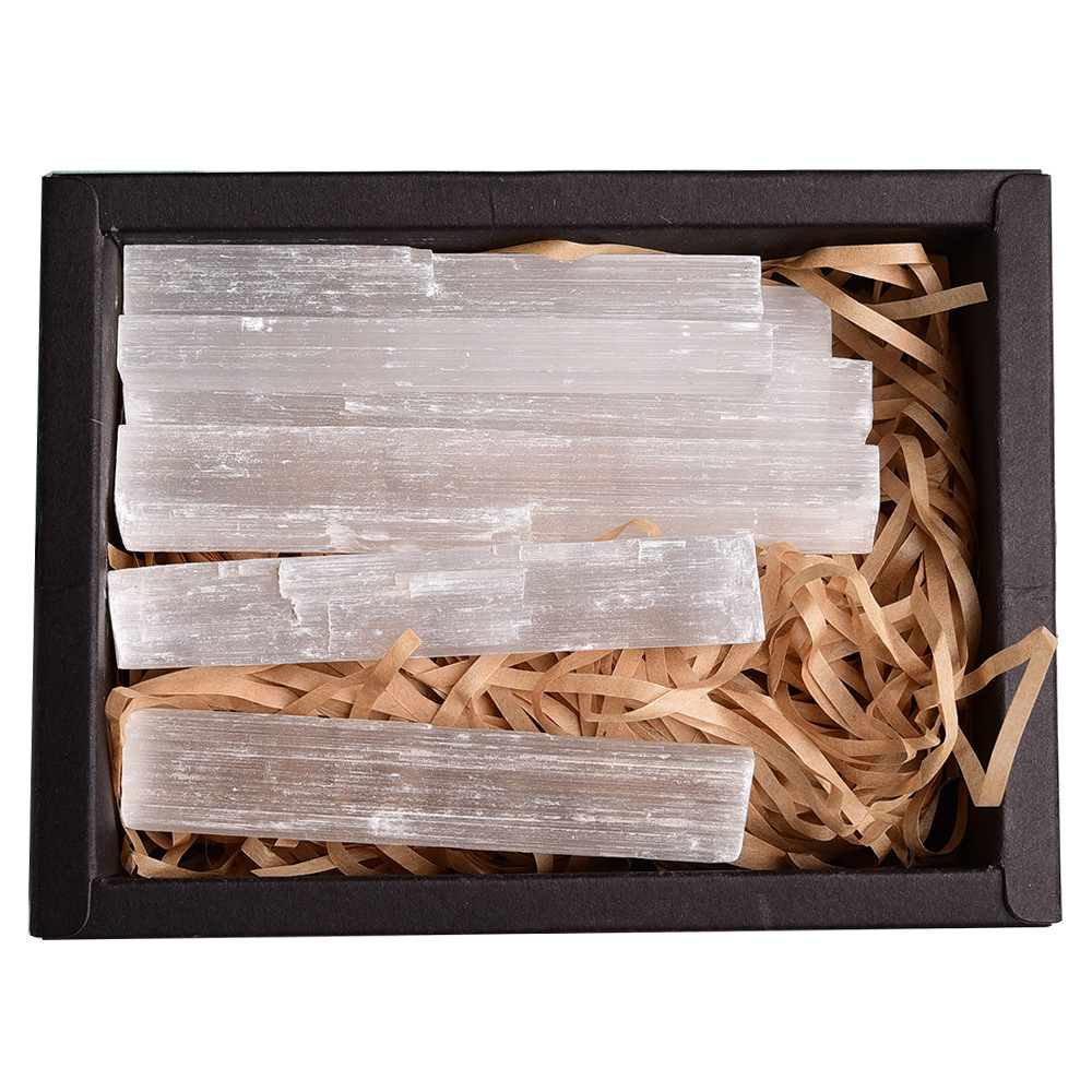 Amethyst Block Natural Crystal Hexagonal Prism Power Stone Exquisite Gift Box Packaging — foto 8