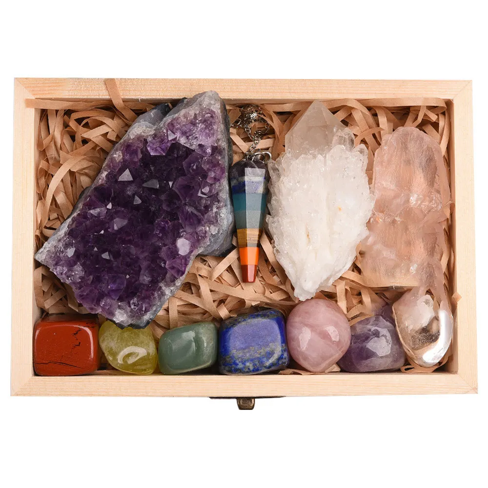Amethyst Block Natural Crystal Hexagonal Prism Power
