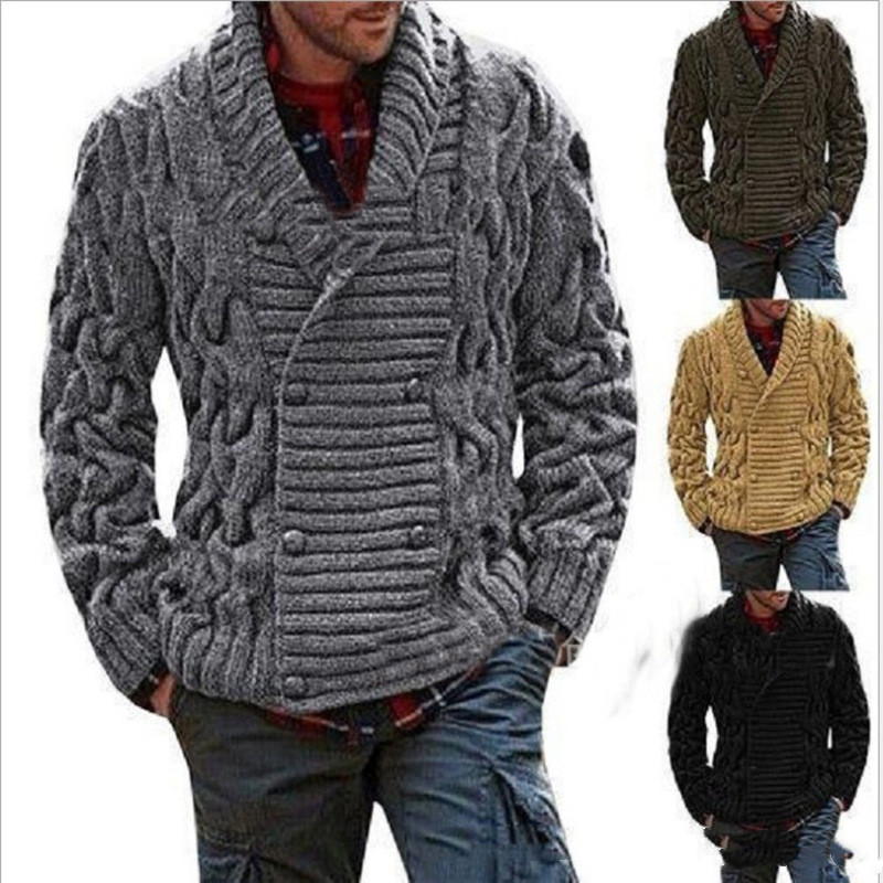 Title 6, Maglione Cardigan da uomo Cappotto maglione lav...