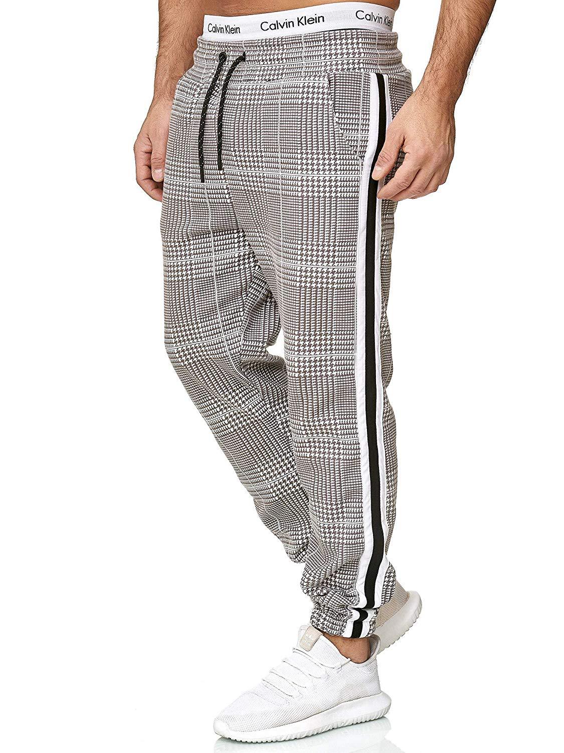 Title 4, Pantalones casuales para hombre con estampado d...