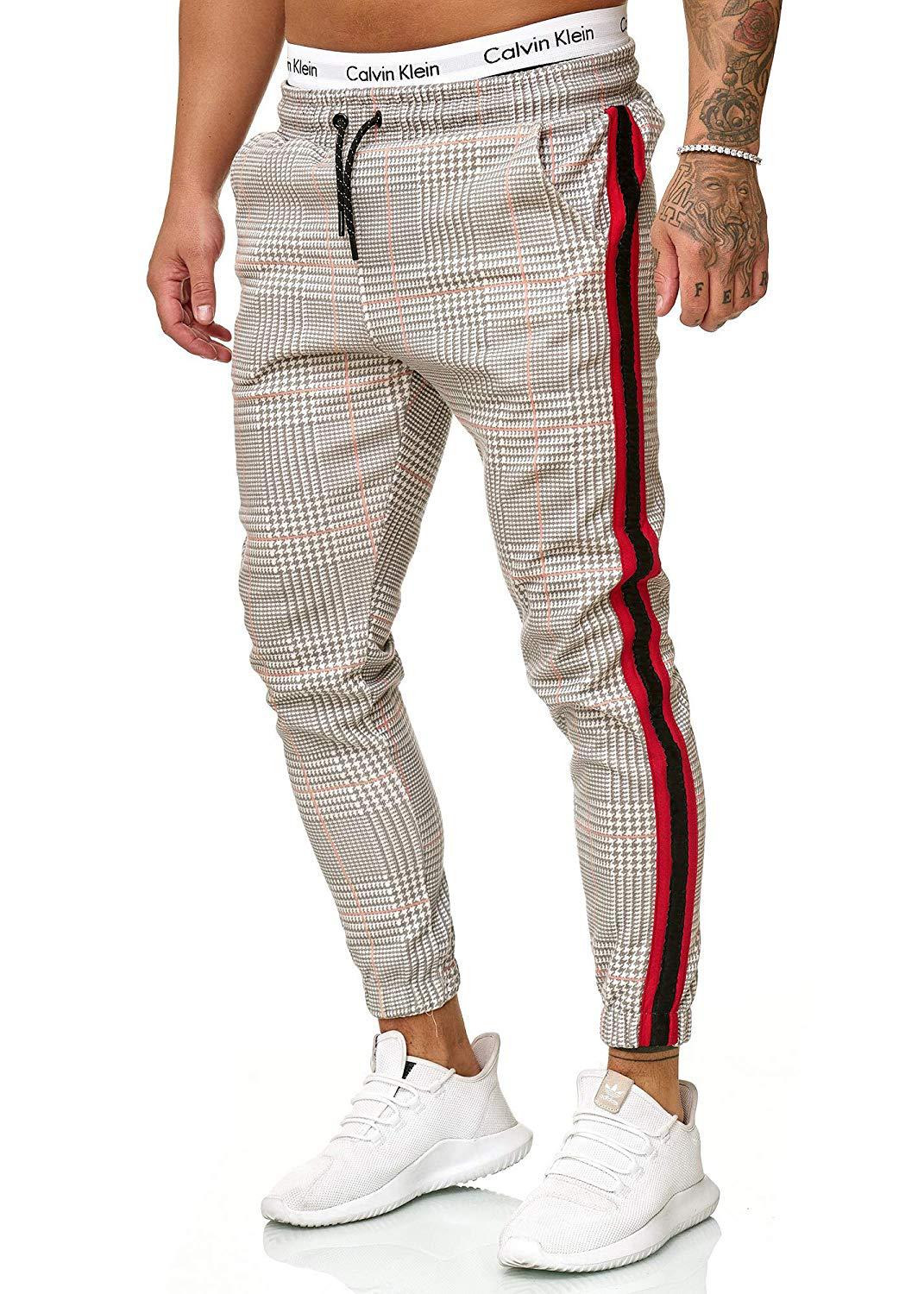 Title 5, Pantalones casuales para hombre con estampado d...