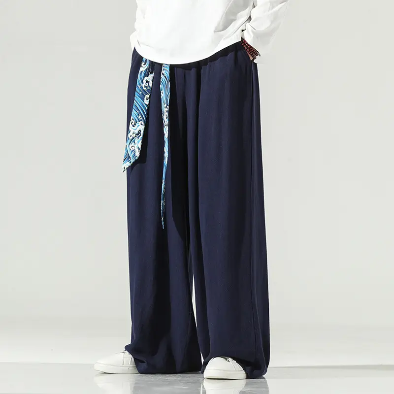 Retro Chinese Style Men's pants autumn