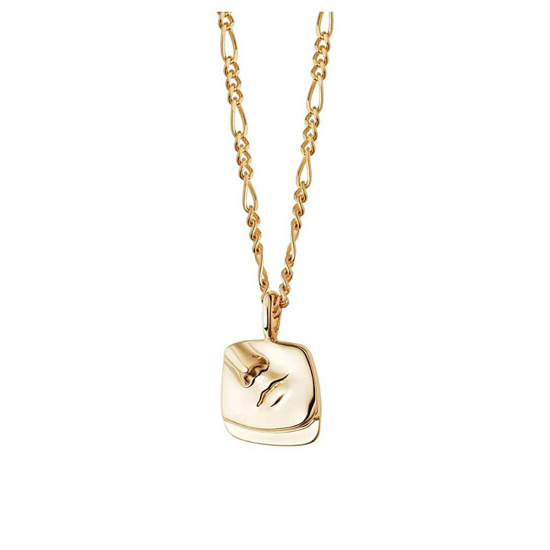 Canadian Designer Abstract Body Abstract Face Necklace