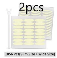 Invisible Double Eyelid Stickers Wide Slim 2Pcs - Shop at LoveMi