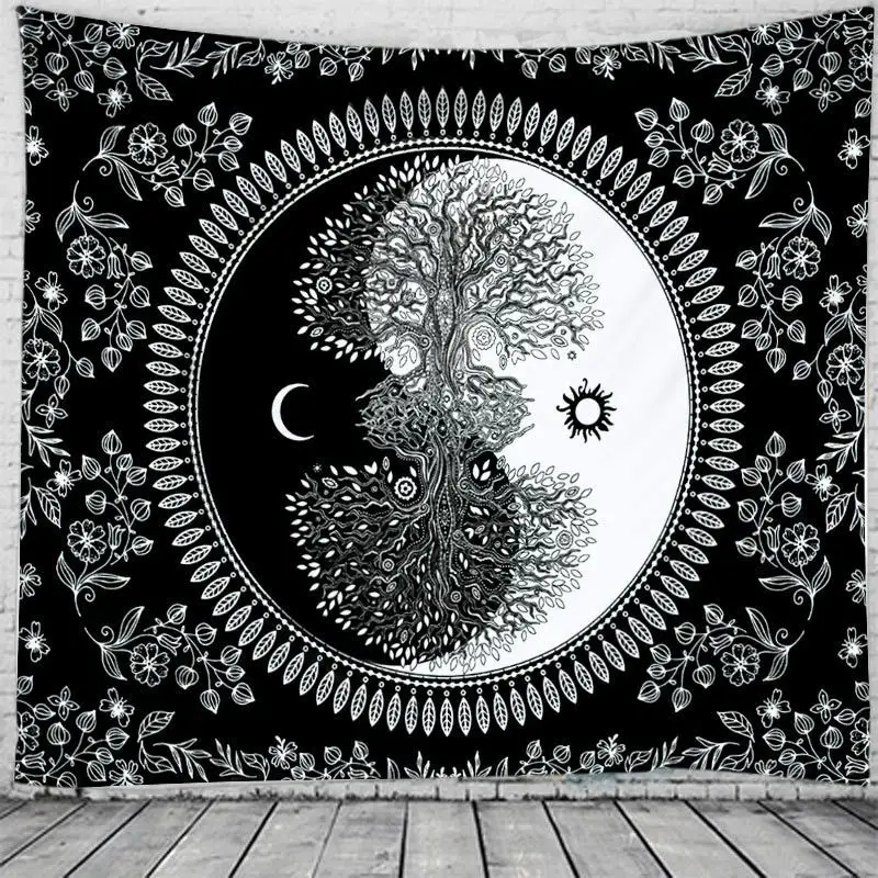Male and Female Dormitory Background Cloth