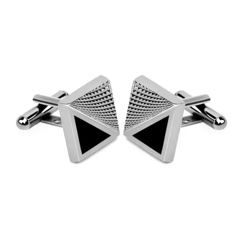 Simple and Fashionable Men's French Shirt Personality Twill Plaid