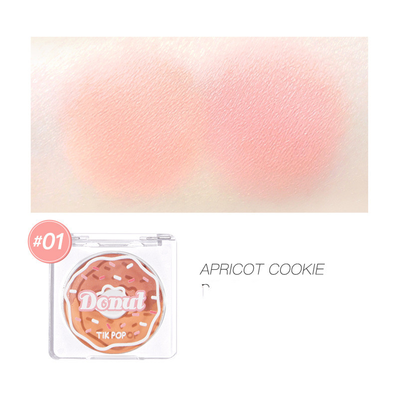 Title 1, Donut Two-Tone Blush Highlighting Makeup Nude M...