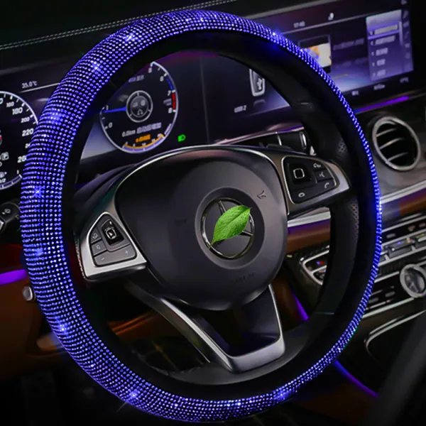 Car Gear Cover Blue Diamond Handbrake Cover Gear Cover