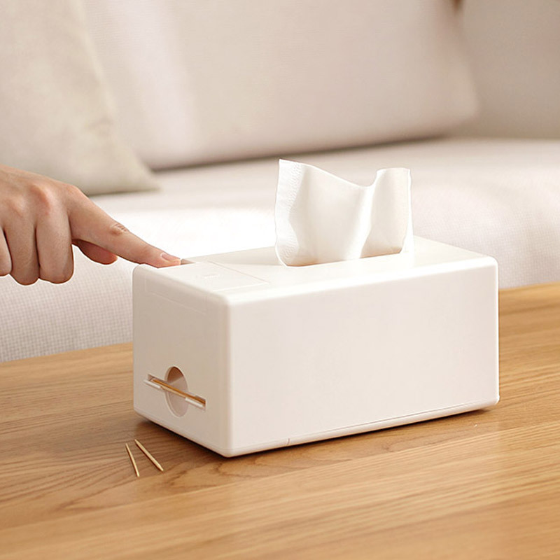 Title 3, Living Room Automatic Toothpick Box Multifuncti...