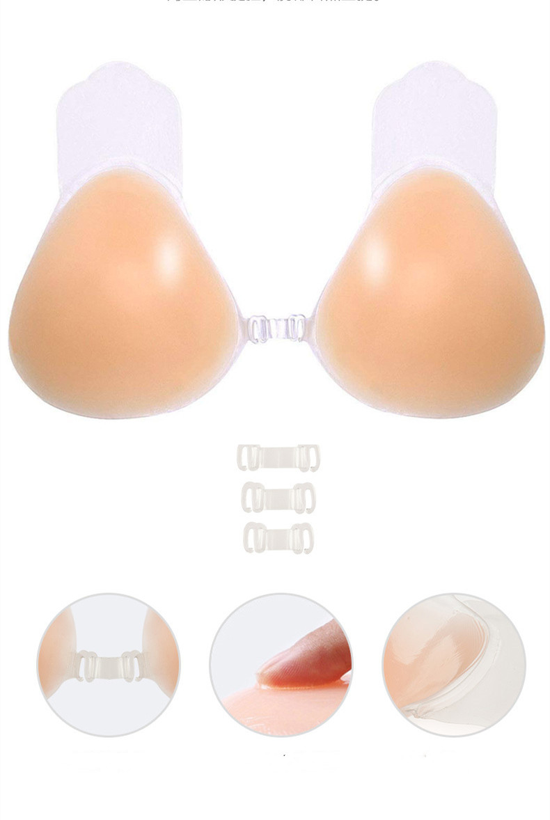 Title 8, Drop Shaped Silicone Invisible Chest Stickers C...