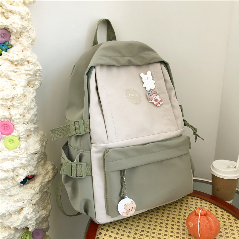 Title 4, Japanese Cute Schoolbag Girl Small Fresh Backpa...