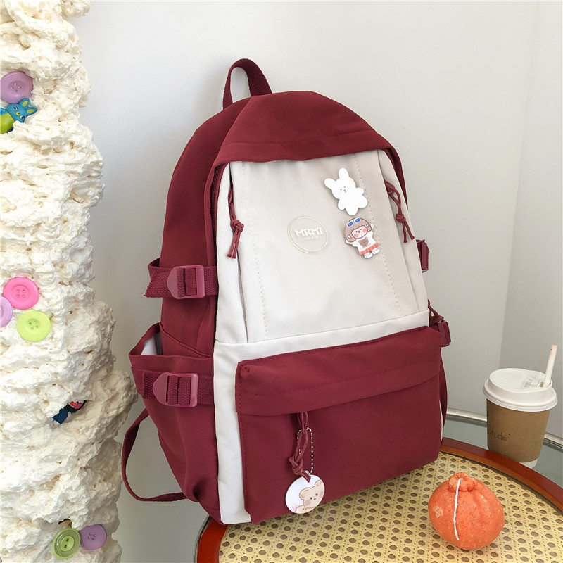 Title 1, Japanese Cute Schoolbag Girl Small Fresh Backpa...