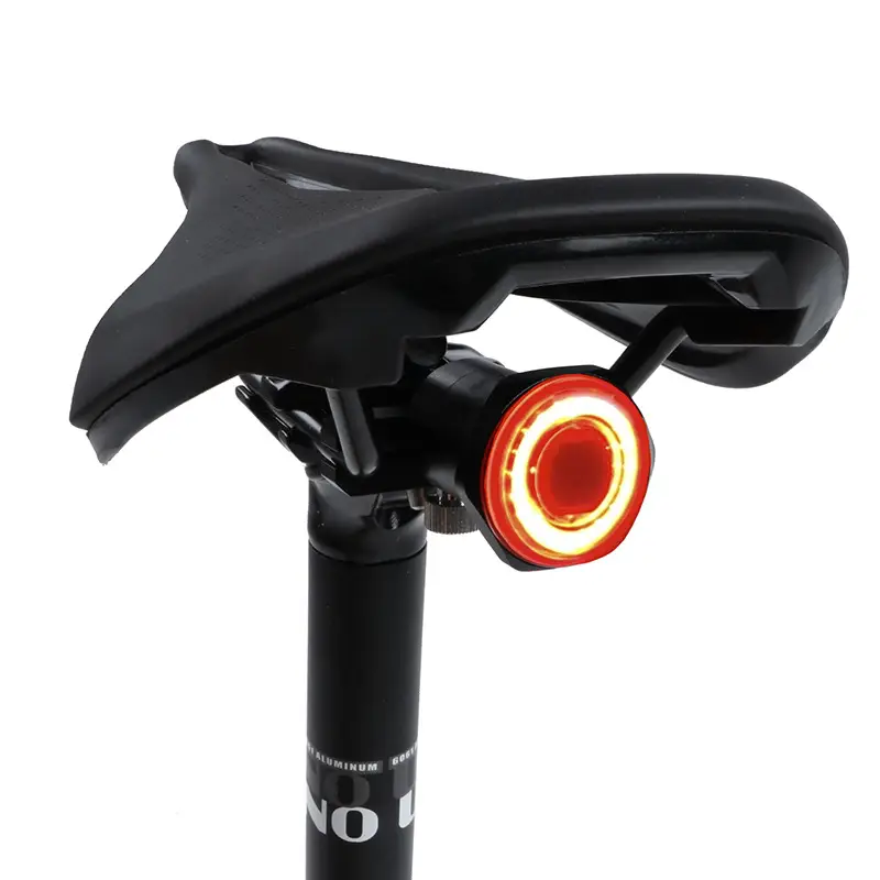 Bicycle Smart Brake Sensor Taillight with USB Rechargeable COB LED