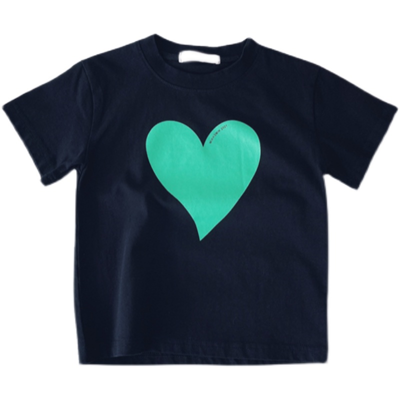 Boy's New Summer Short-Sleeved T-Shirt, Handsome Baby, Korean Style, Pure Cotton