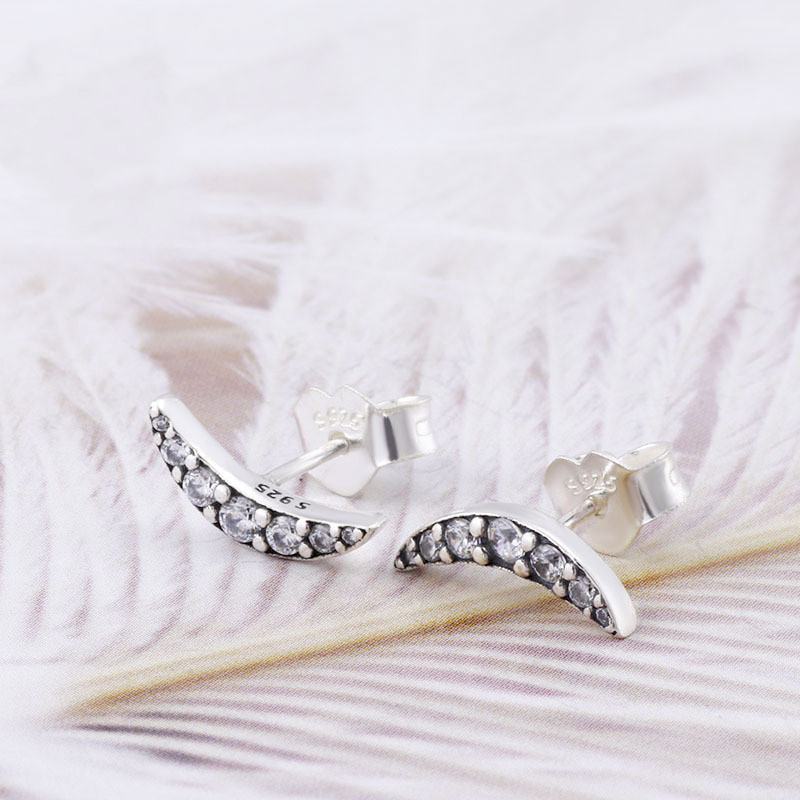 European And American Style New Moon Earrings