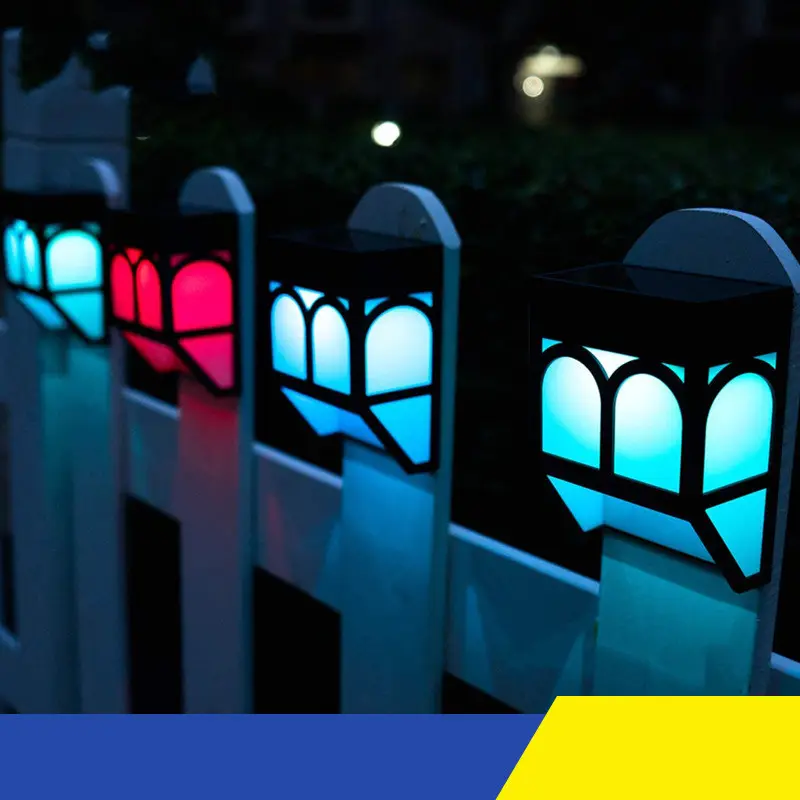 Solar Wall Lamp Outdoor Courtyard Home Yard