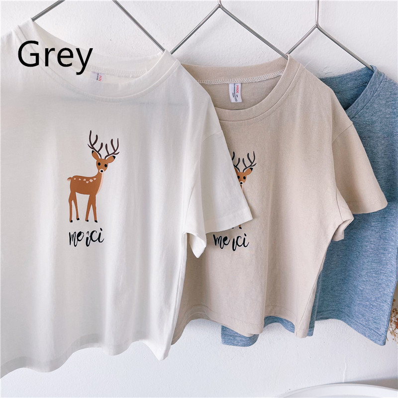 Children'S New Year New Boys Short Sleeve T-Shirt Baby Half Sleeve