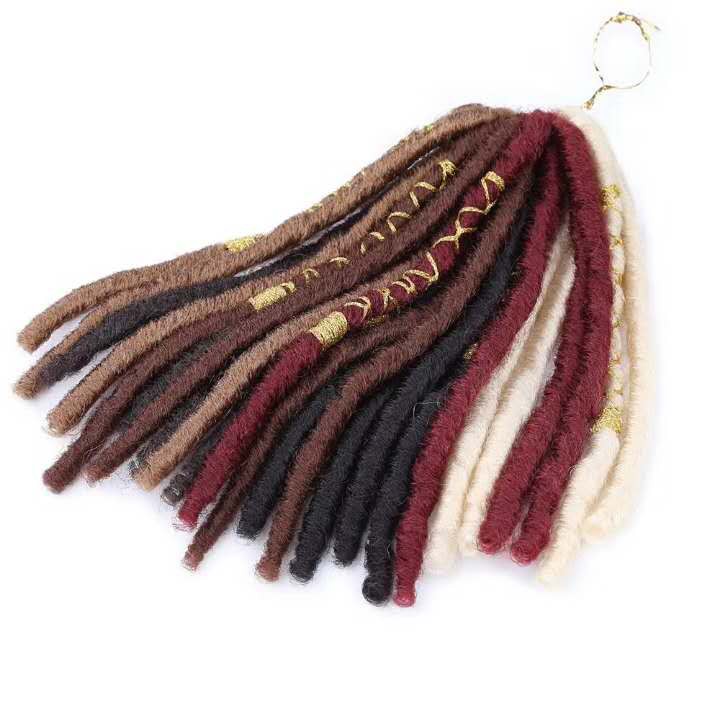 Soft Dread Locs Twist Hair Faux Locs Crochet Braids — foto 3