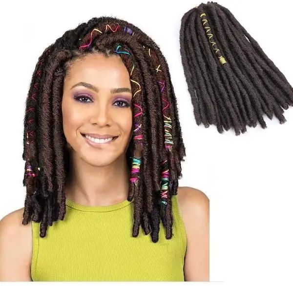 Soft Dread Locs Twist Hair Faux Crochet