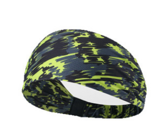 Fitness Sports Headband Yoga Headband Elastic Sports Headband Printed Bouquet Headband A1619 Sketch Green - Shop at LoveMi