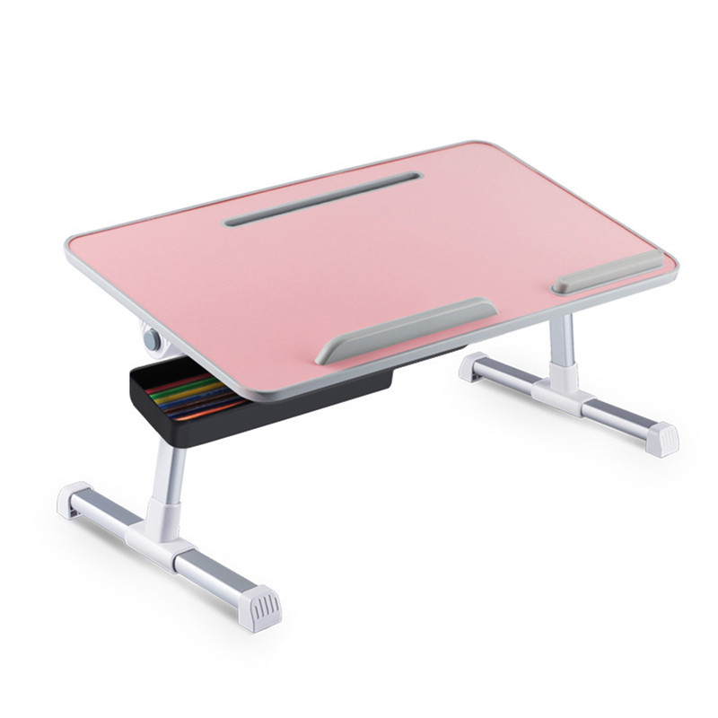 Laptop Stand Table Foldable Desk Computer Study Bed Adjustable Portable Cup Slot - Picture 7 of 8