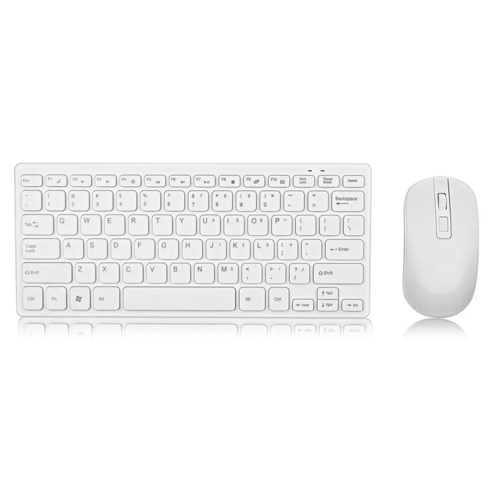 Wireless Keyboard And Mouse Set Chocolate
