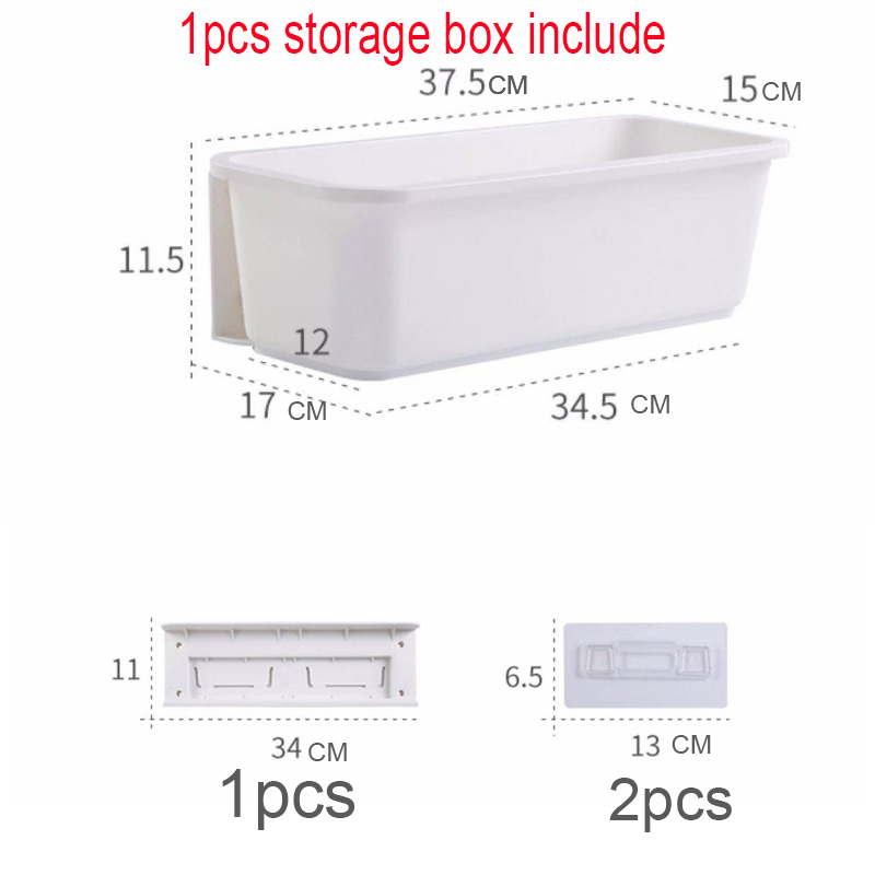 Title 1, Kitchen Storage Box Simple European Wall-mounte...