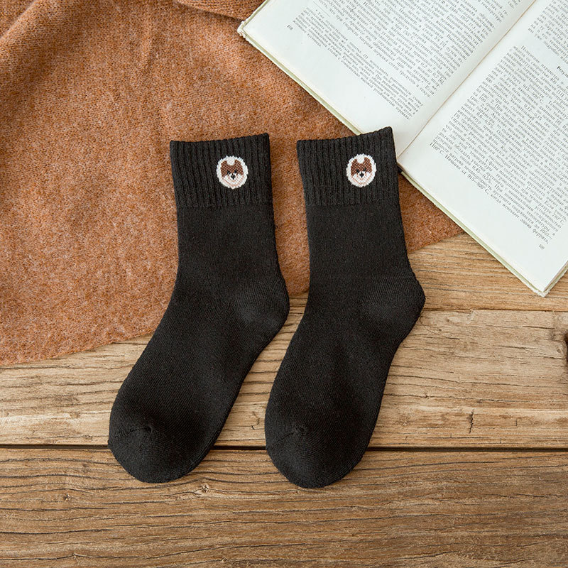 Title 4, Cartoon Super Thick Northeast Cashmere Terry Socks