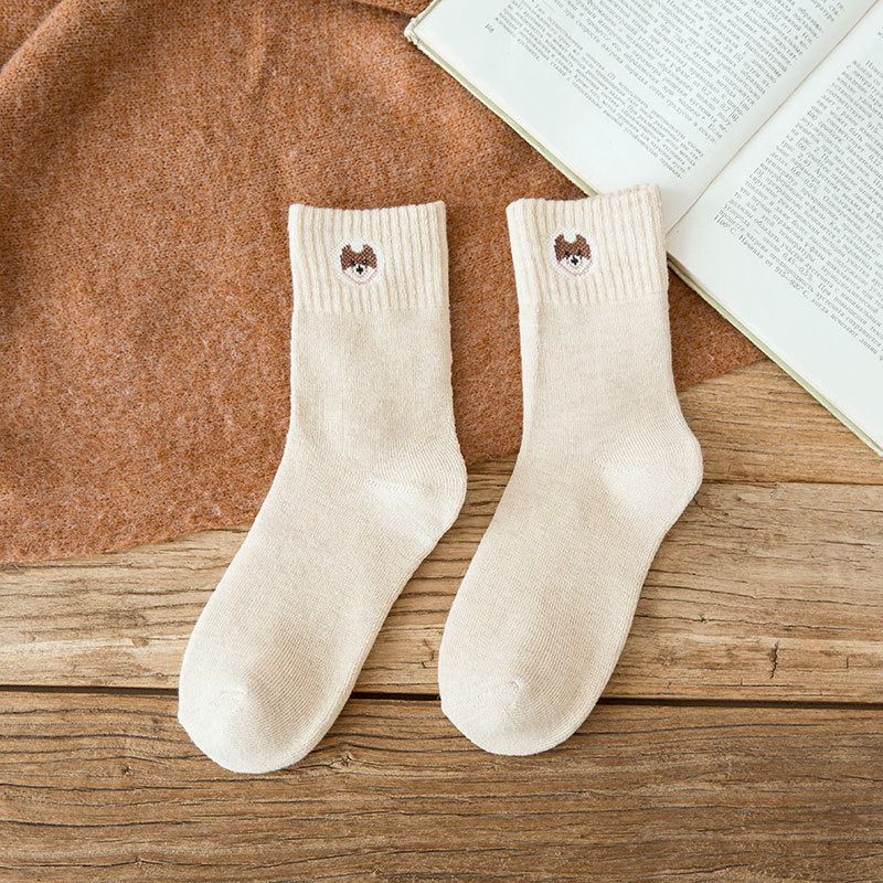 Title 5, Cartoon Super Thick Northeast Cashmere Terry Socks