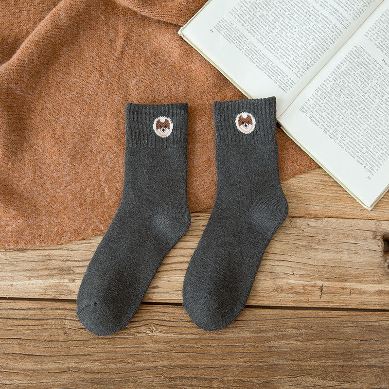 Title 8, Cartoon Super Thick Northeast Cashmere Terry Socks