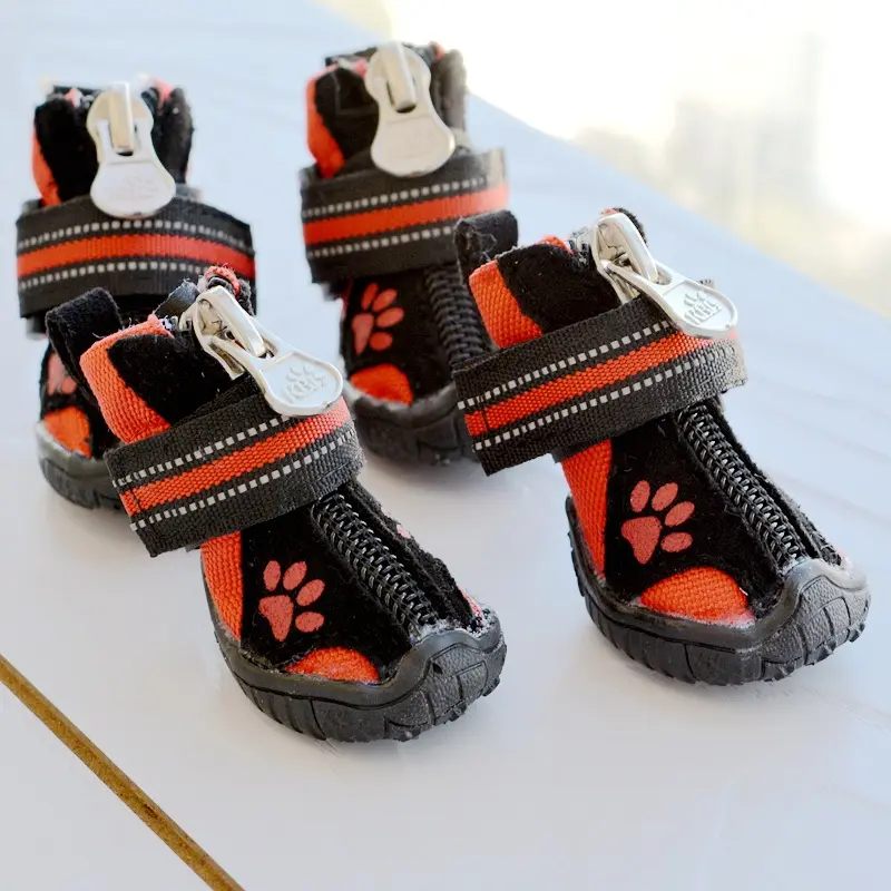 Medium And Large Dogs Printed Suede Cotton