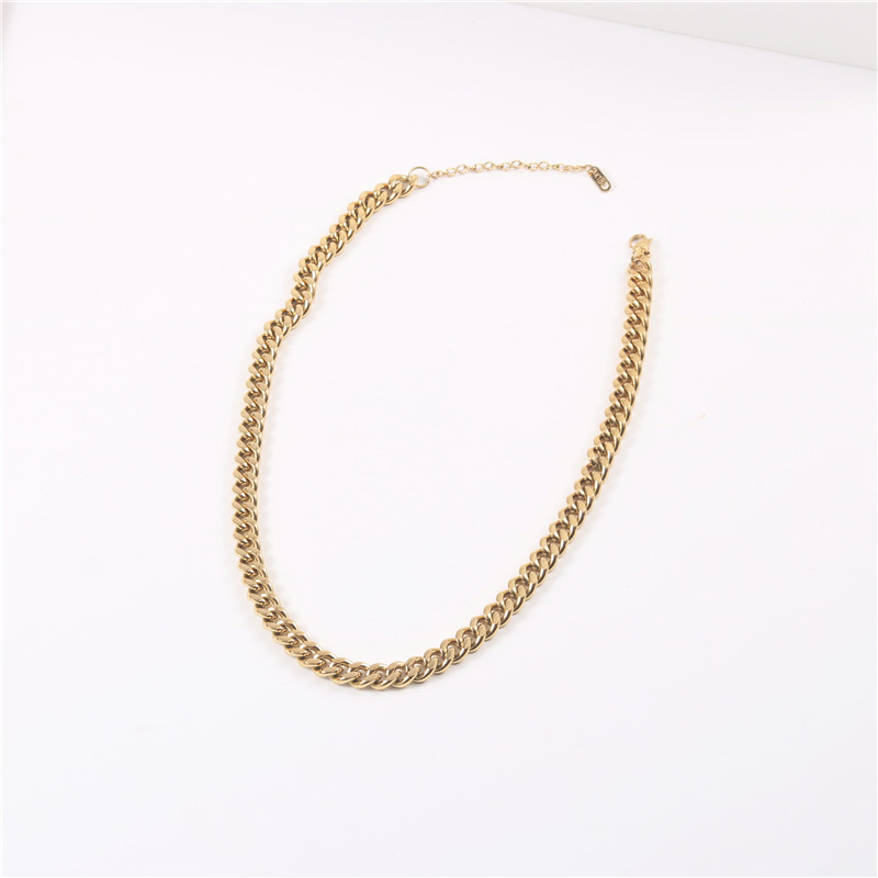 Niche Design Trendy Hip-Hop European And American Street Personality Clavicle Chain