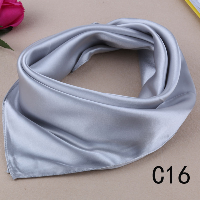 Korean Wild Literary Silk Scarf Decoration Scarf Small Square