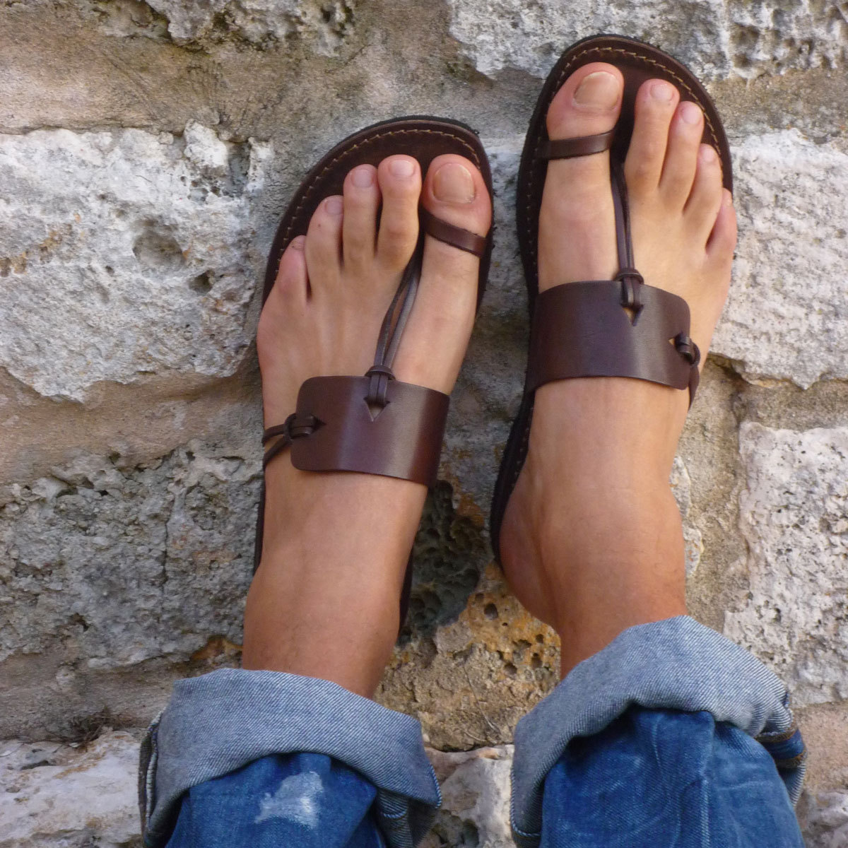 New Style Large Size Flat Toe Ladies Flat Sandals