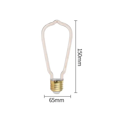 Led Bulb E27 Screw Port Retro Soft Filament Idea