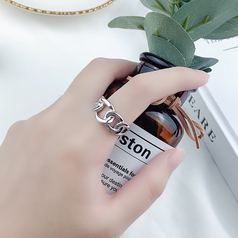 Aquil Chain Ring All-match Student Ring