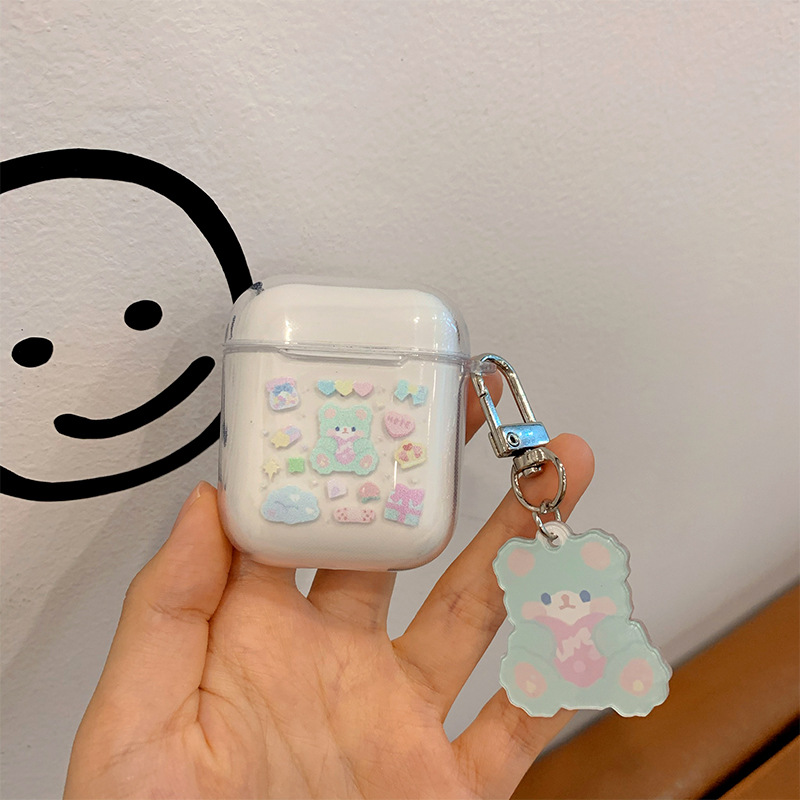 Funda protectora para apple airpods estilo cute universal tercera generación