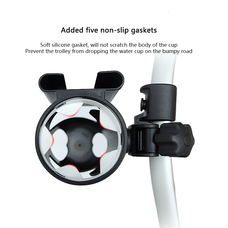 Baby Stroller Cup Holder Stroller Bottle Holder Multifunctional Universal Cup Holder — foto 4