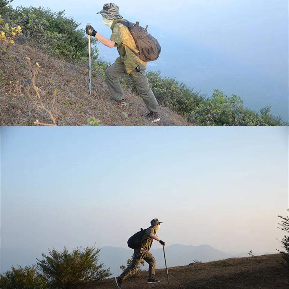 Outdoor Defense Tactical Stick Alpenstock Hiking Camping Equipment Multifunctional