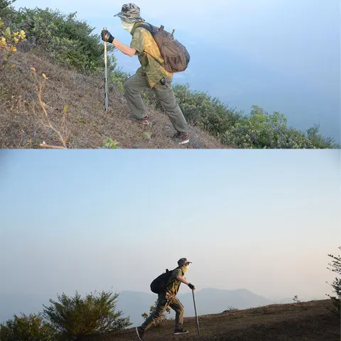 Outdoor Defense Tactical Stick Alpenstock Hiking Camping Equipment Multifunctional