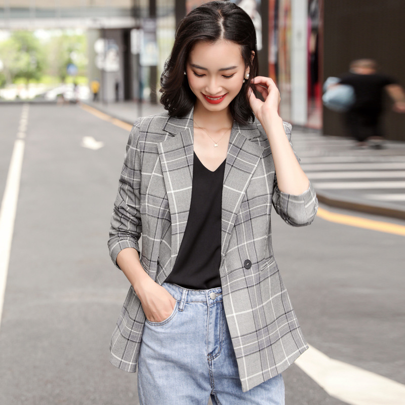 Casual Fashion Suit Jacket Women Casual Slim Small Suit Jacket